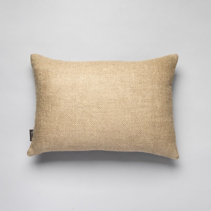 Anhad Pillow Natural Indigo Leather