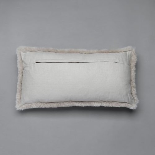 Auskin Sheepskin short wool mole skin lumbar Pillow back