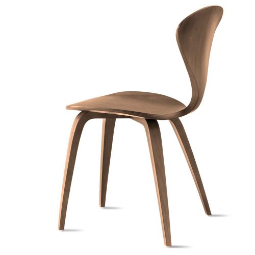 CSC01 cherner side chair classic walnut side view 1160px