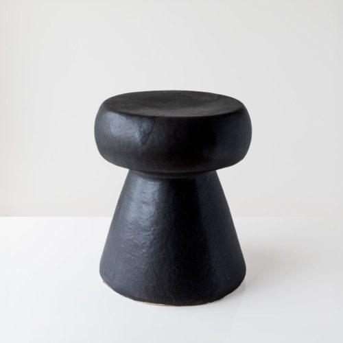 Emissary Portabello Stool Matte Black