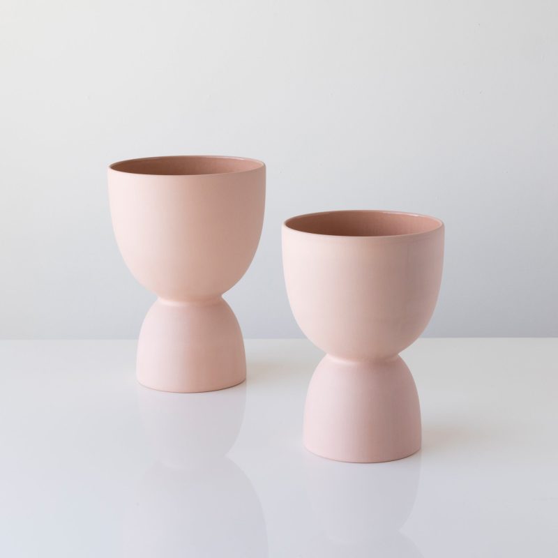 Franca Stacked Planter Blush