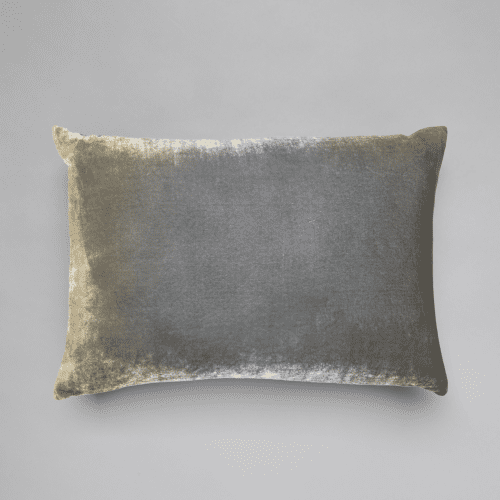 Kevin Obrien Ombre velvet pillow Denim 14x20in 7