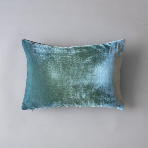 Kevin obrian Pillow Ombre Velvet Lumbar Basil