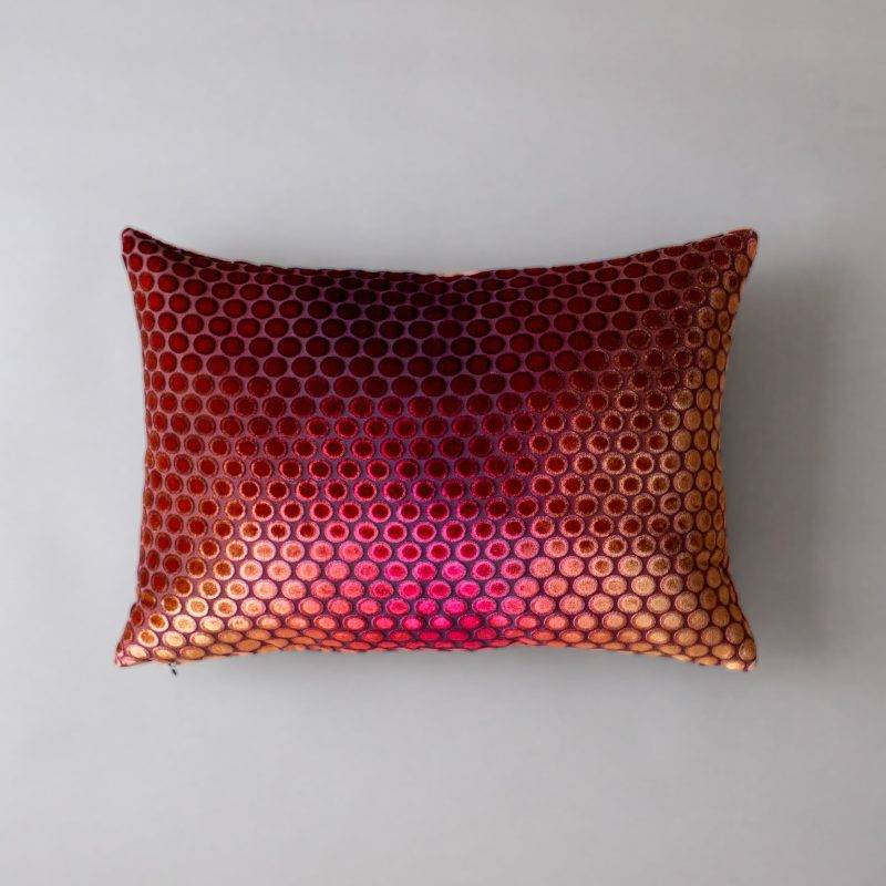 Kevin obrian Pillow Velvet Dots Lumbar Wildberry 07df9f99 7c1f 45bb 9ccb 31375dc1f89b