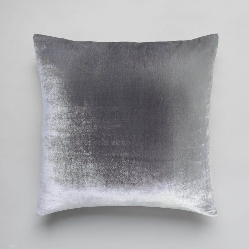 KevinObrien Ombre Velvet Pillow Silver 22in 30a1d0d9 a872 49b4 ae4d b146b8945f4b