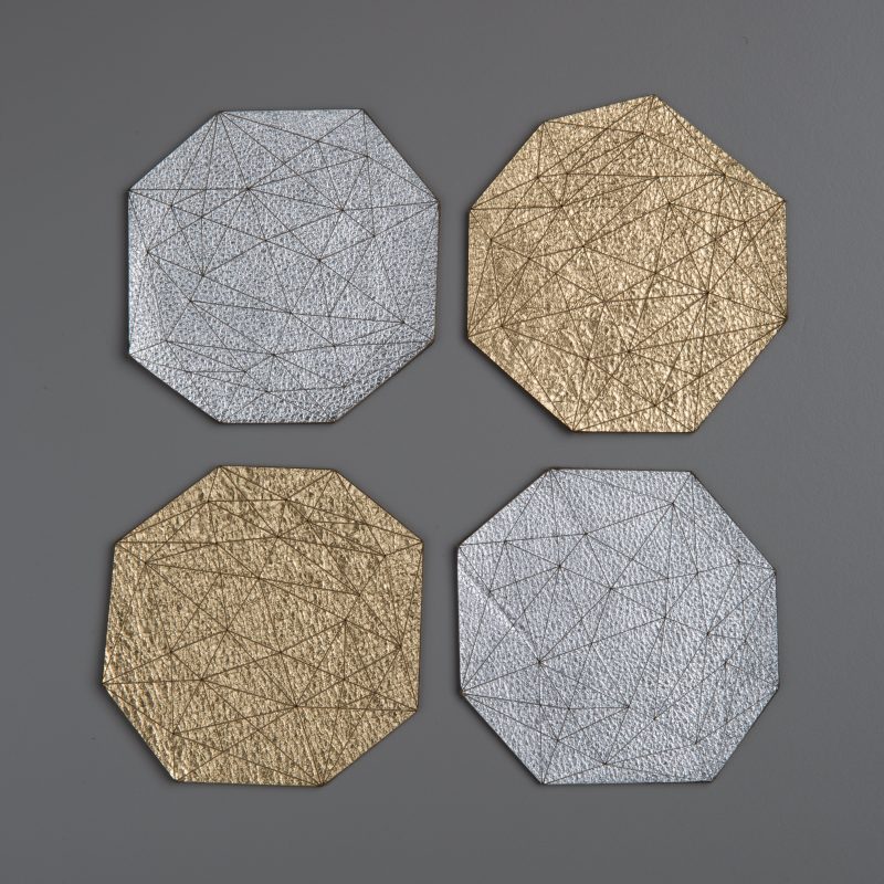 MollyMDesignsGemLeatherCoasters