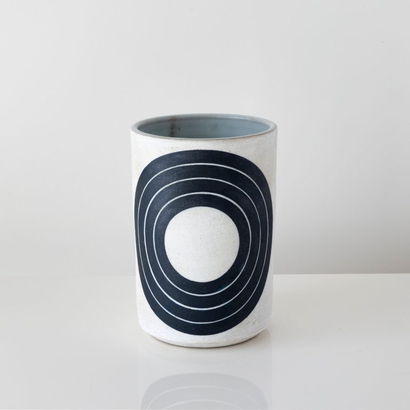 Mquan Rings Vase Indigo Tall Large 4