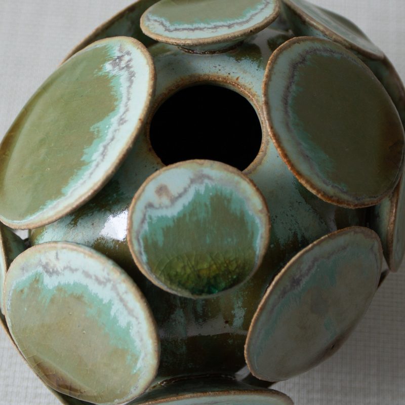 Robbie Heidinger Round Geo Lichen Vessel 2