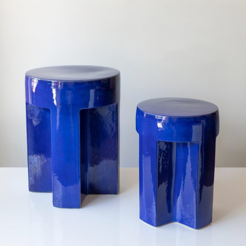 TX stools blue