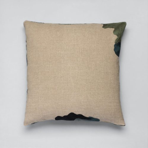 Threads Bleu Botany Pillow Back