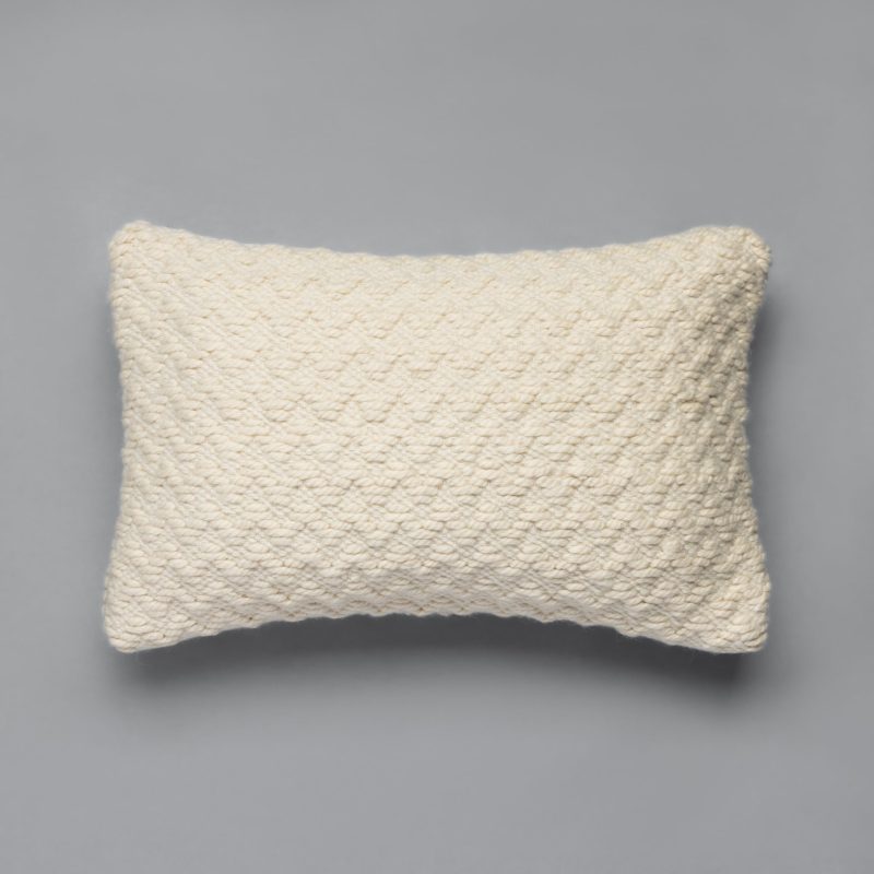 Threads Shivi Ivory Pillow Back