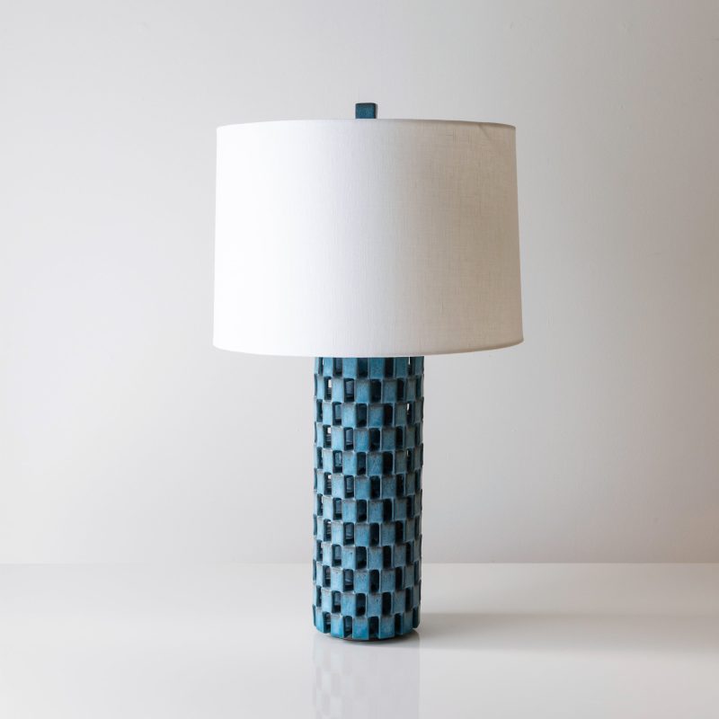 Warner Walcott domino table lamp