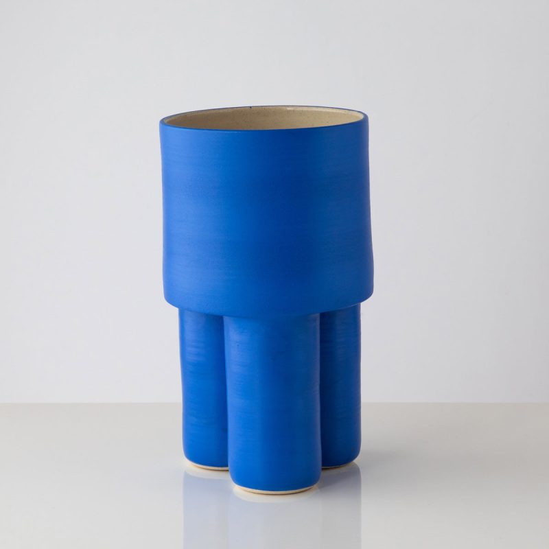 Workaday Milking Planter Blue