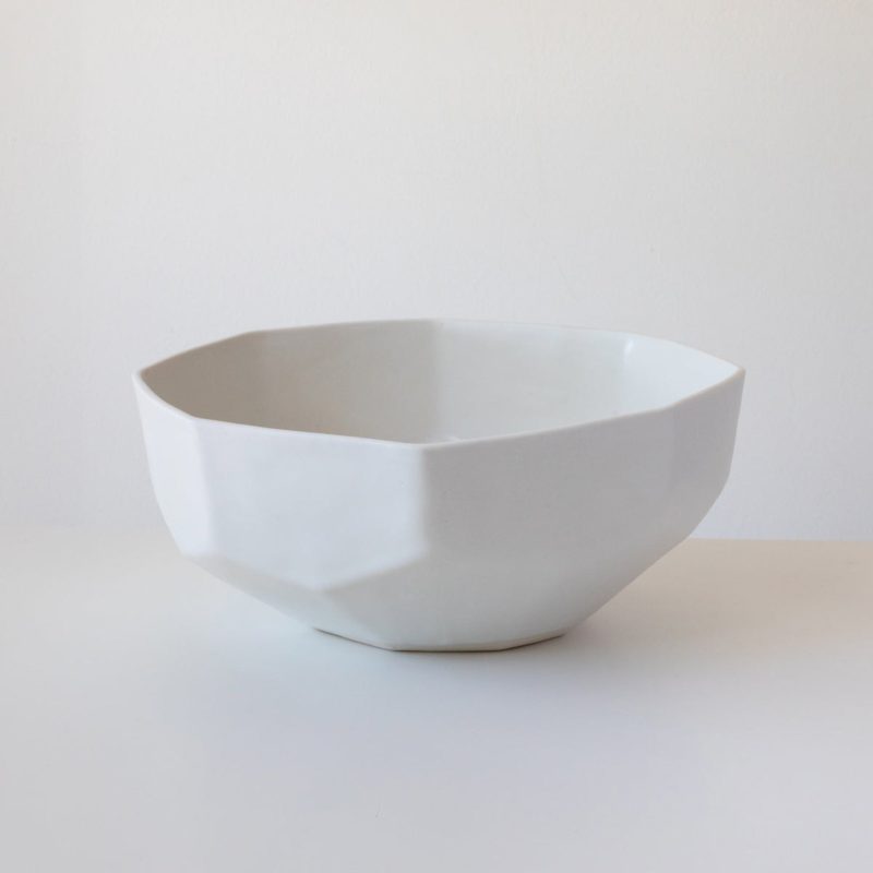 battuto bowl white