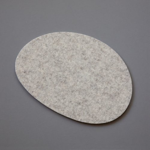 felt trivet stone heather medium