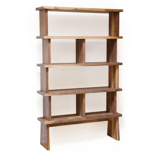 james bookshelf walnut