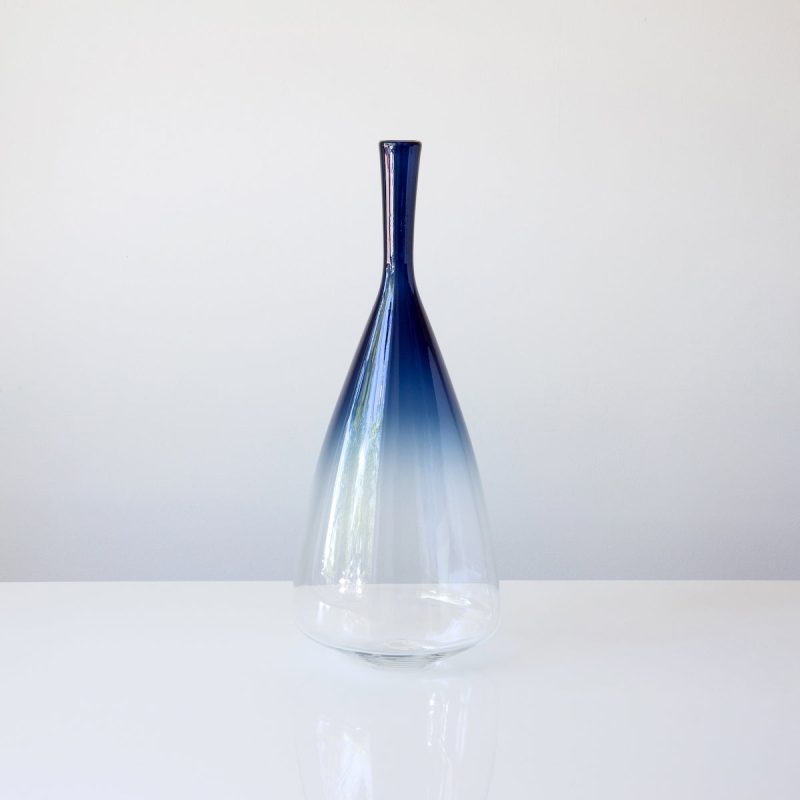 luna bottle tall blue ombre