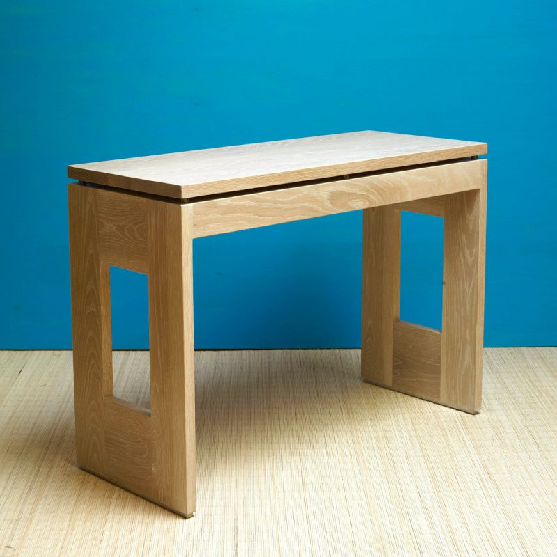 rectangular panel console