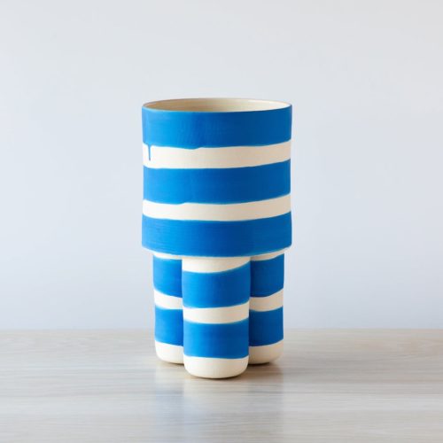 stripedmilkingplanters blue workaday